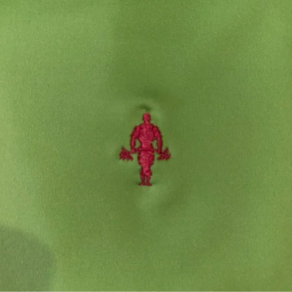 Men's Peter Millar Summer Comfort Green Polo Shirt - Picture 5 of 6